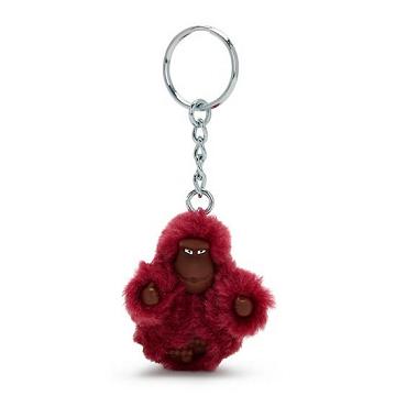 Kipling Sven Extra Small Mode Monkey Keychain Accessoires Rood | BE 1971EB